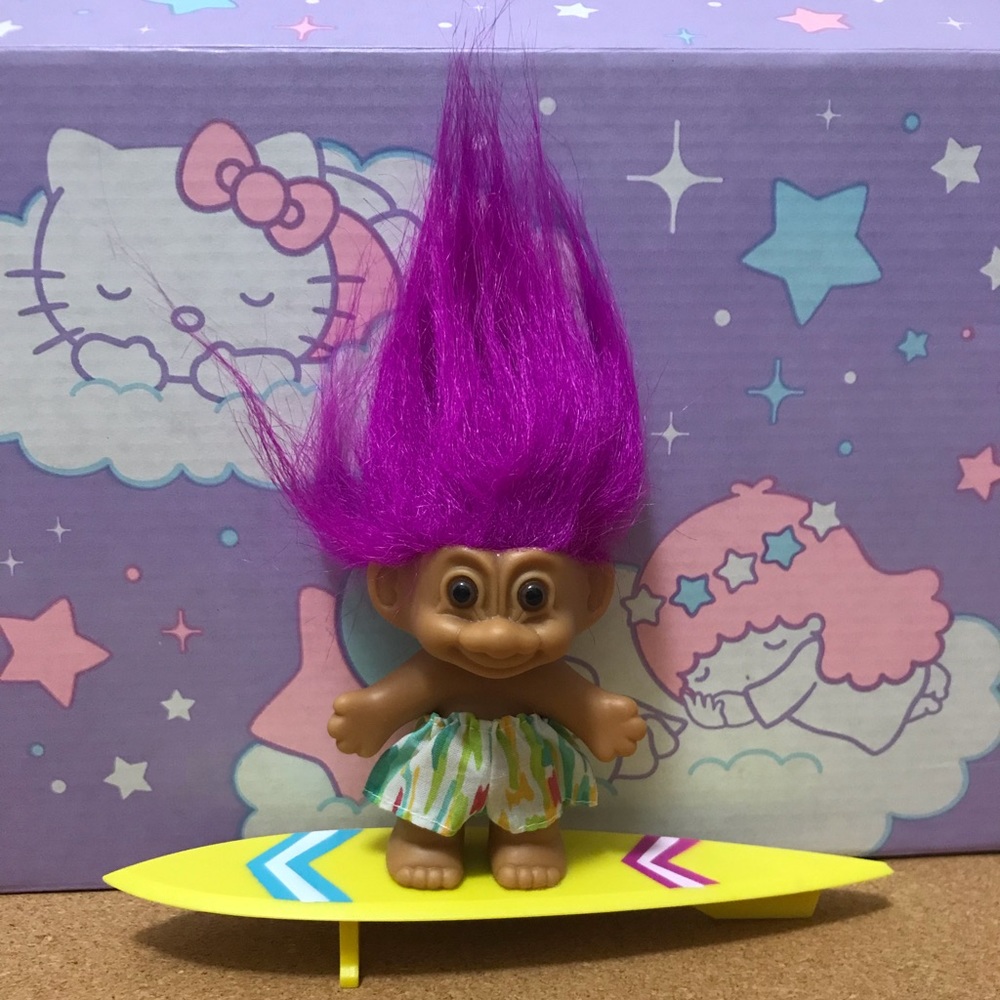 Rare vintage Russ Surfer Troll